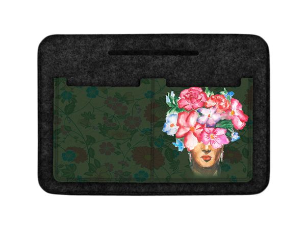 Bertoni Bertoni Unisex's Felt Bag Organiser Femina