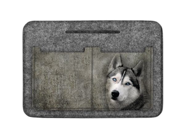 Bertoni Bertoni Unisex's Felt Bag Organiser Husky