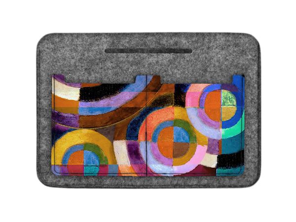 Bertoni Bertoni Unisex's Felt Bag Organiser Koła