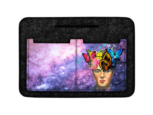 Bertoni Bertoni Unisex's Felt Bag Organiser Sapia