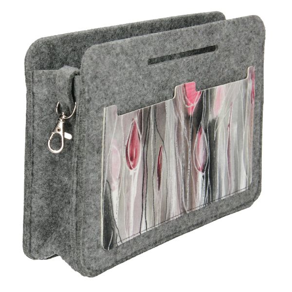 Bertoni Bertoni Unisex's Felt Bag Organiser Tulipany