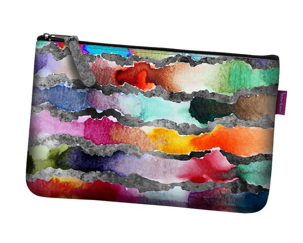 Bertoni Bertoni Unisex's Pocket Cosmetic Bag Akwarel