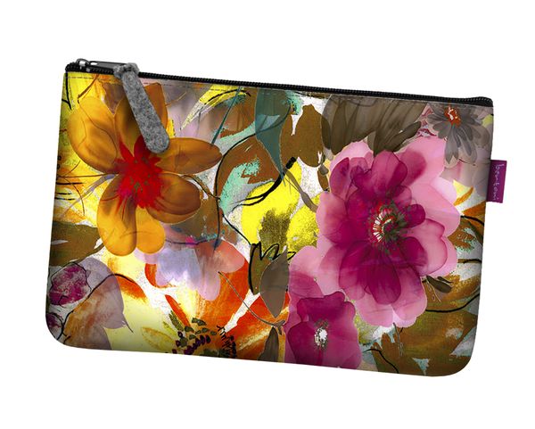 Bertoni Bertoni Unisex's Pocket Cosmetic Bag Garden