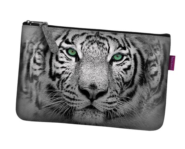 Bertoni Bertoni Unisex's Pocket Cosmetic Bag Tiger
