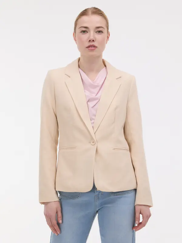 Orsay Бежов дамски блейзър ORSAY