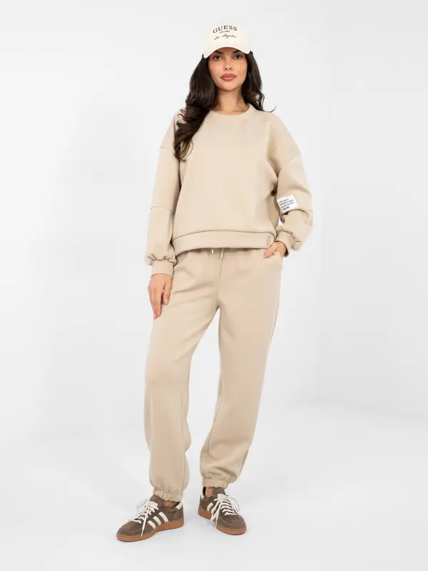 Italy Moda Бежов комплект от две части