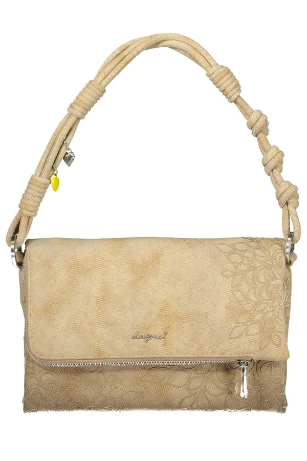 DESIGUAL Бежова чанта Desigual