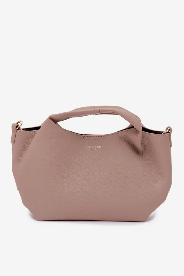 FLORA & CO Бежова чанта от имитация на кожа Flora&amp;Co Corisse