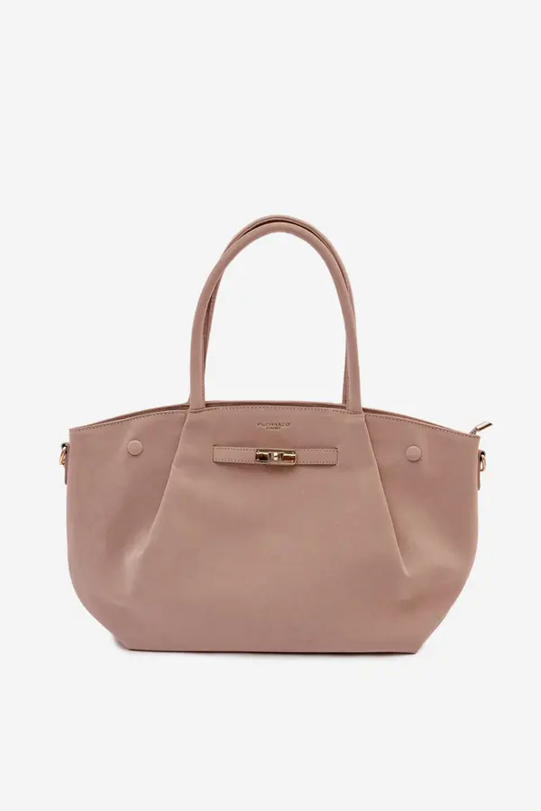 FLORA & CO Бежова чанта за пазаруване Flora&amp;Co Nellia