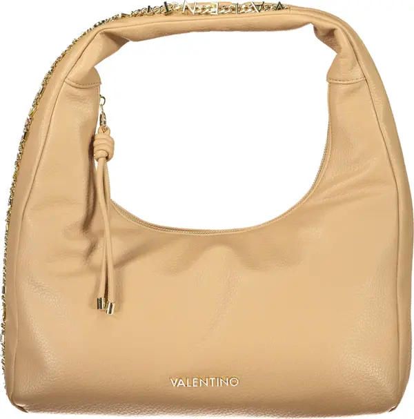 Valentino Bags Бежова дамска чанта за през рамо