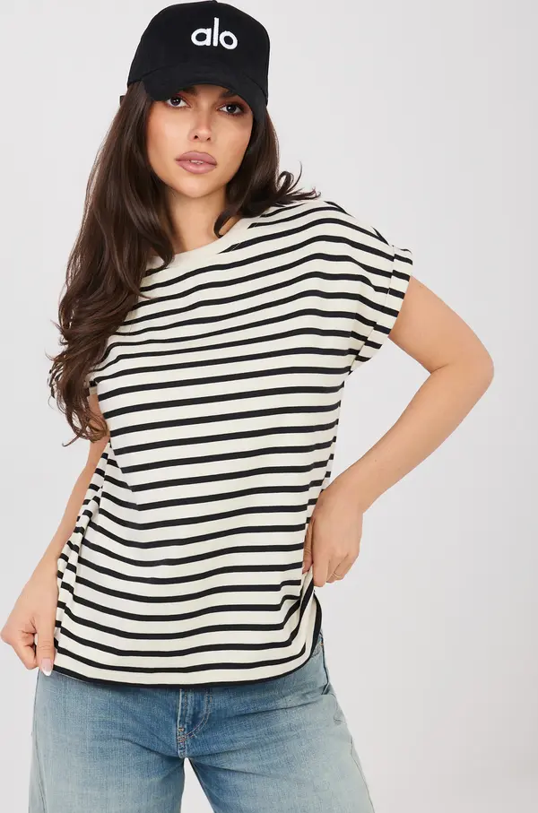 Sublevel Бежова дамска тениска