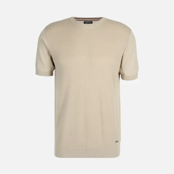 GEOX Бежова мъжка поло риза