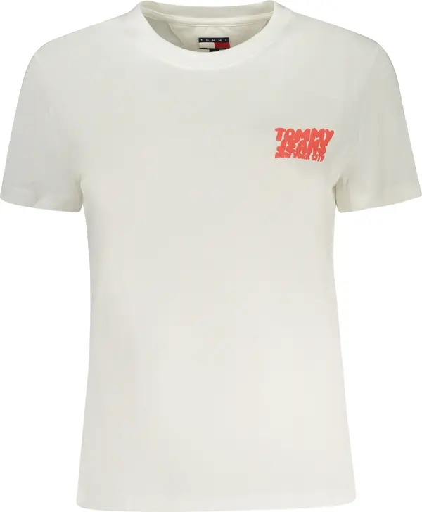 Tommy Hilfiger Бежова тениска с къс ръкав Tommy Hilfiger