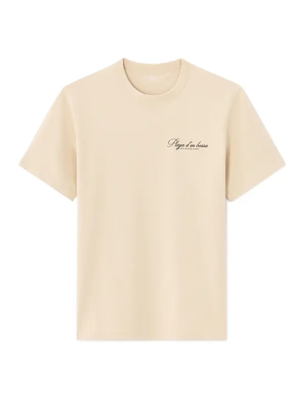 Celio Бежова унисекс тениска