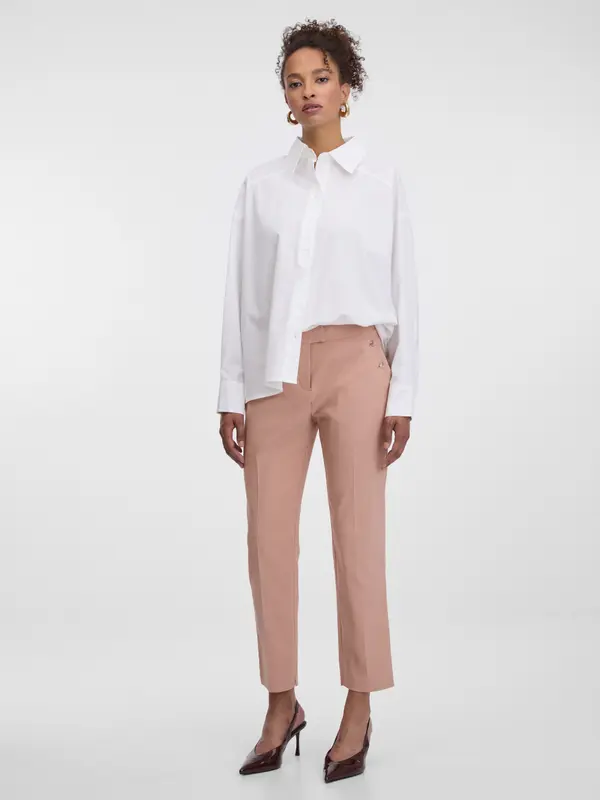 Orsay Бежови дамски панталони ORSAY