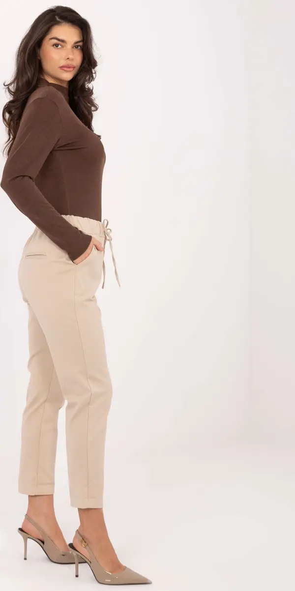 Factory Price Бежови едноцветни панталони