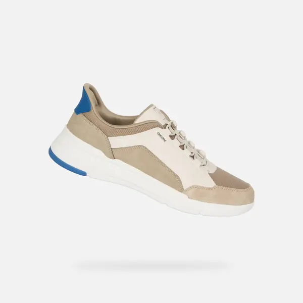 GEOX Бежови мъжки маратонки Geox Vittour Plus