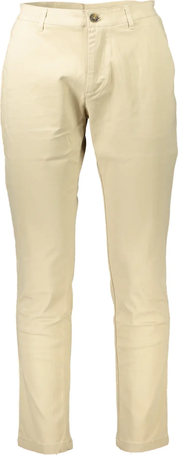 La Martina Бежови мъжки панталони La Martina