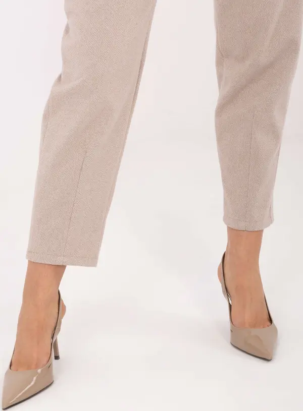 RUE PARIS Бежови панталони