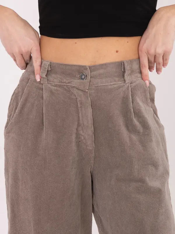 RUE PARIS Бежови панталони Fango