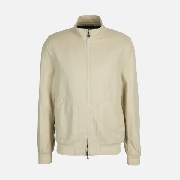 GEOX Бежово мъжко бомбър яке Geox Recanati