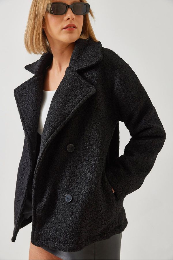 Bianco Lucci Bianco Lucci Women's Interlining Boucle Jacket 2603