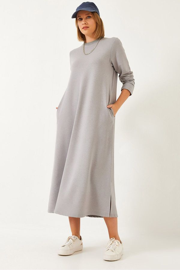 Bianco Lucci Bianco Lucci Women's Long Flared Dress