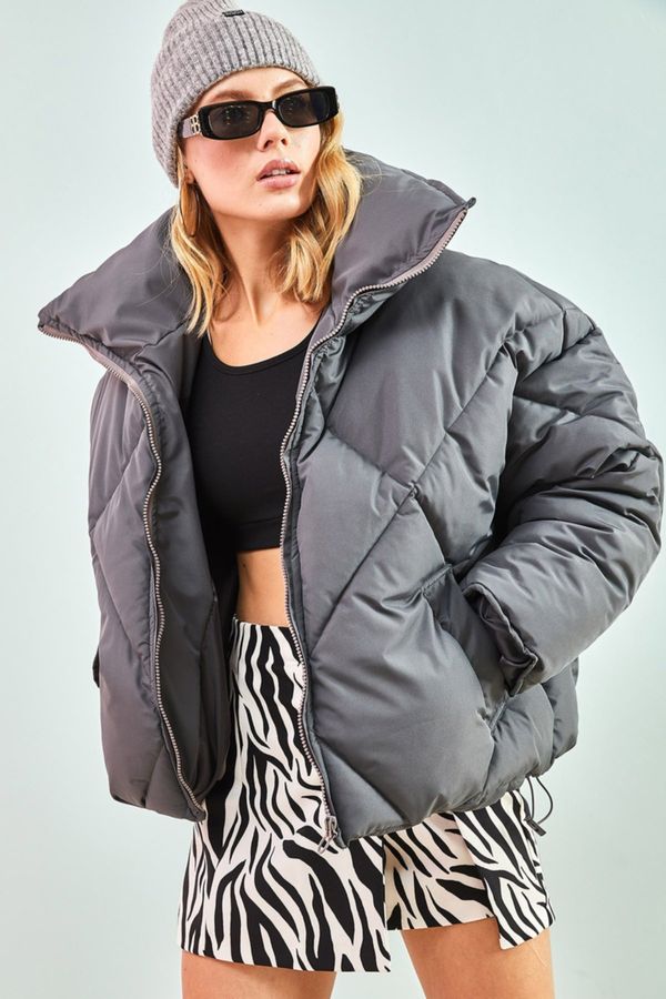 Bianco Lucci Bianco Lucci Women's Oversize Puffer Jacket