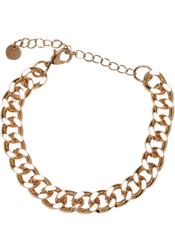 Urban Classics Big Saturn Basic Bracelet - gold color