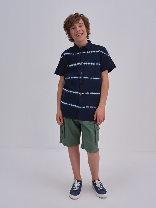 Big Star Big Star Man's Shirt Shirt 141861 Blue-403