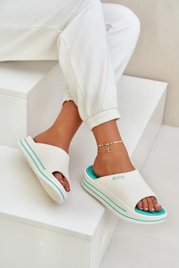 BIG STAR SHOES BIG STAR SHOES Дамски Чехли На Платформа Big Star