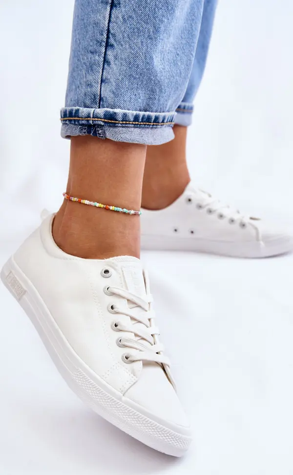 BIG STAR SHOES BIG STAR SHOES Дамски гладки ниски кецове Big Star