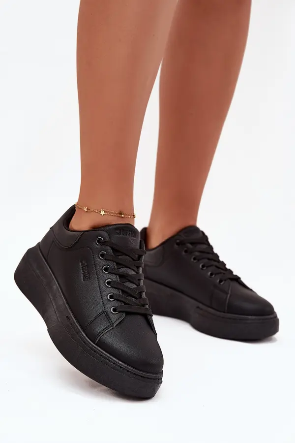 BIG STAR SHOES BIG STAR SHOES Дамски Кецове На Платформа Big Star