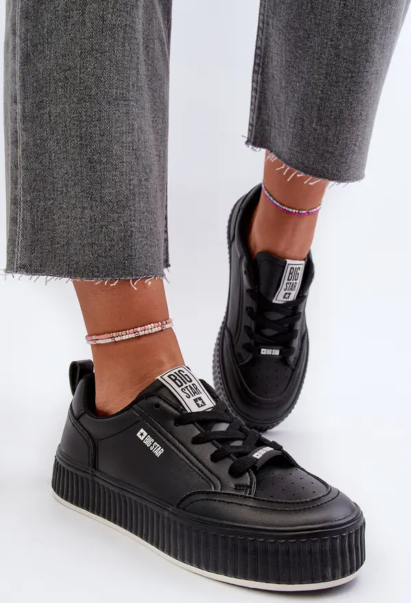 BIG STAR SHOES BIG STAR SHOES Дамски кецове на платформа Big Star