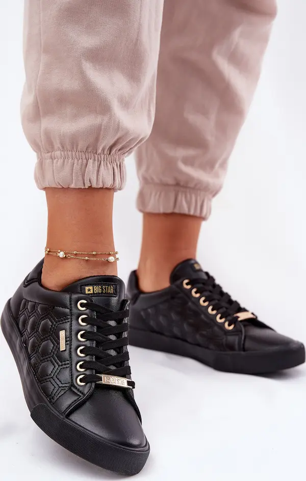 BIG STAR SHOES BIG STAR SHOES Дамски Кецове От Еко Кожа Big Star