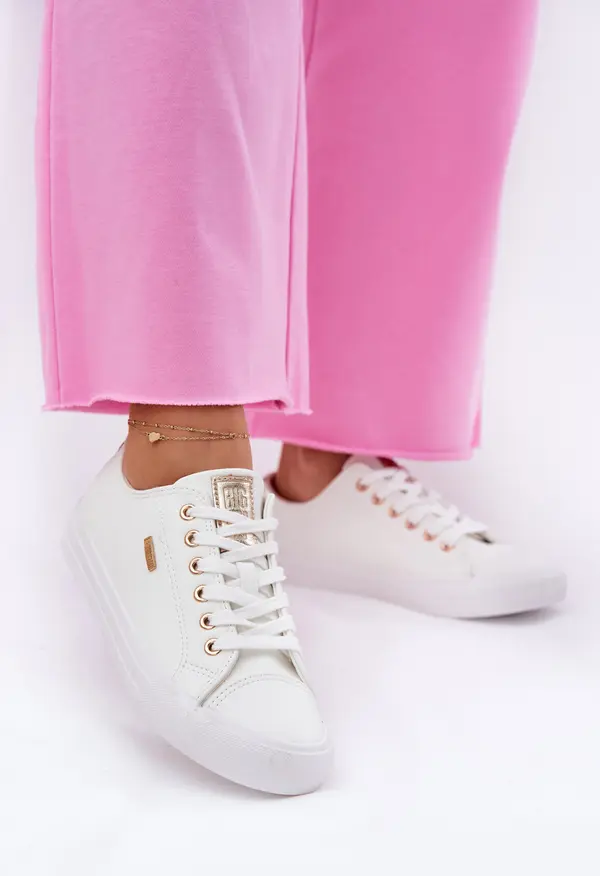 BIG STAR SHOES BIG STAR SHOES Дамски Кецове От Еко Кожа Big Star