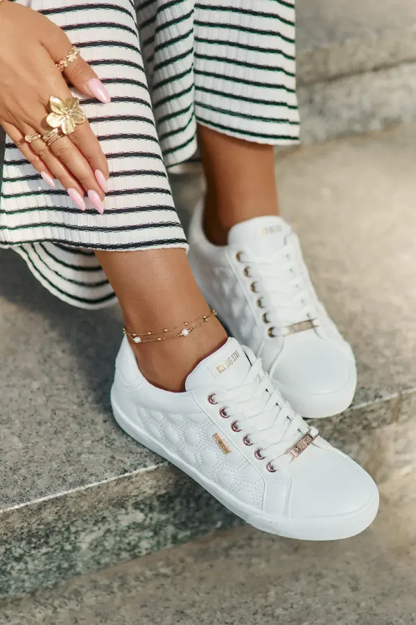 BIG STAR SHOES BIG STAR SHOES Дамски Кецове От Еко Кожа Big Star