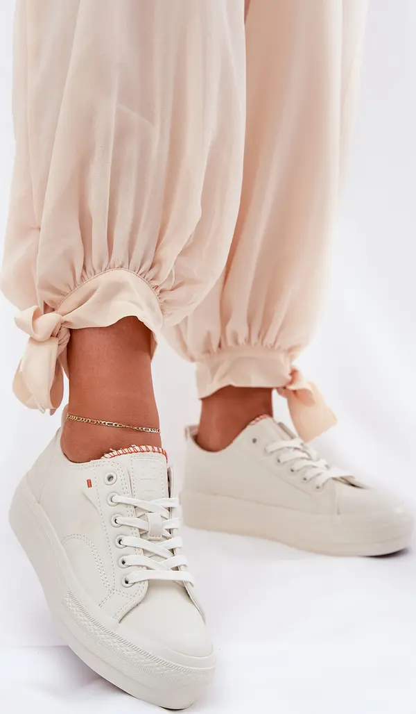 BIG STAR SHOES BIG STAR SHOES Дамски Кецове От Еко Кожа Big Star