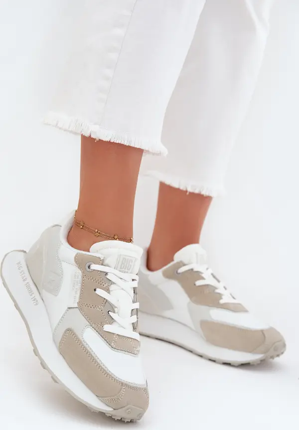 BIG STAR SHOES BIG STAR SHOES Дамски Кожени Сникърси Big Star