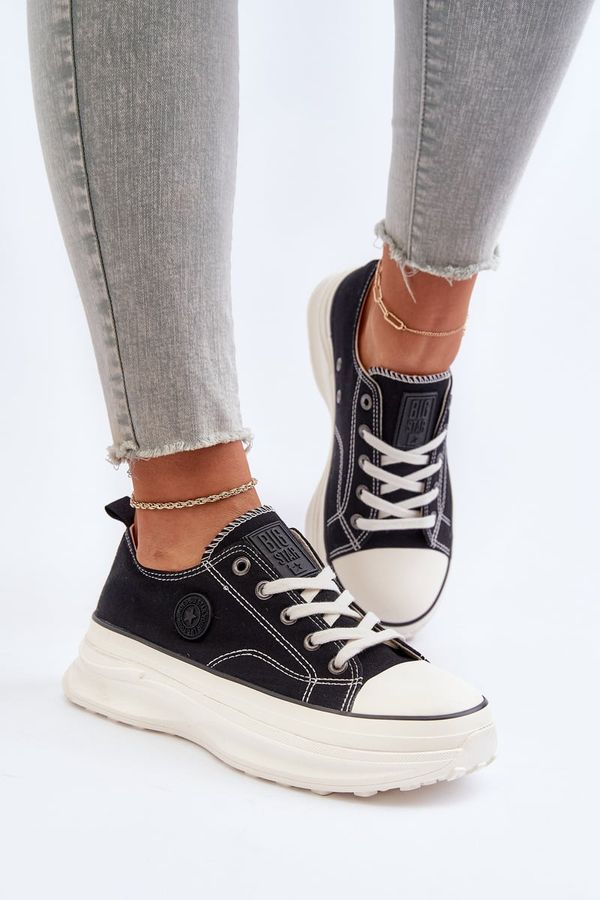 BIG STAR SHOES BIG STAR SHOES Дамски маратонки на масивна подметка Big Star