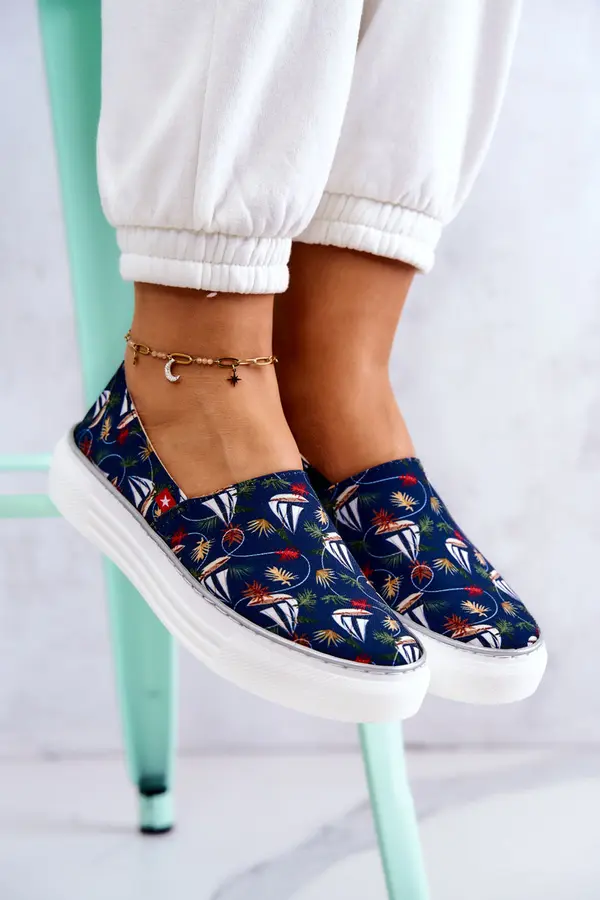 BIG STAR SHOES BIG STAR SHOES Дамски маратонки Slip On Memory Foam Big Star