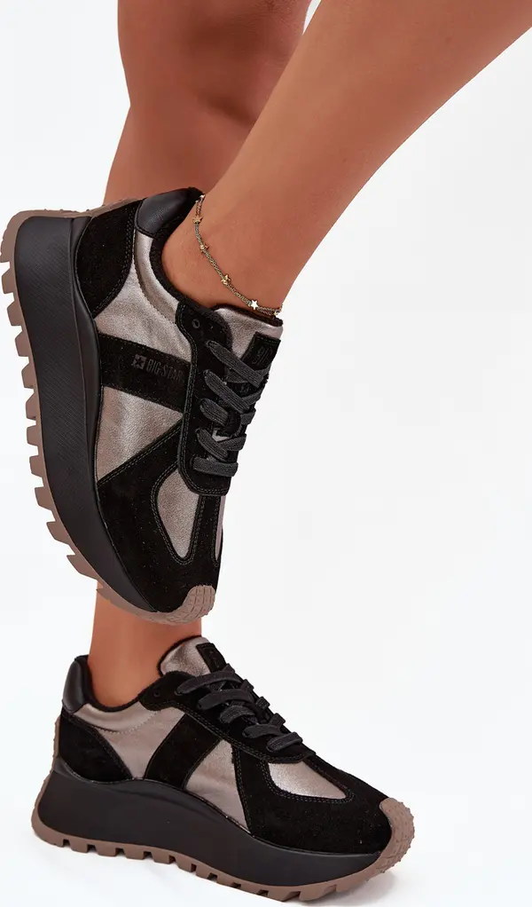 BIG STAR SHOES BIG STAR SHOES Дамски Обувки От Гаучо С Топло Изолиране На Платформа Big Star