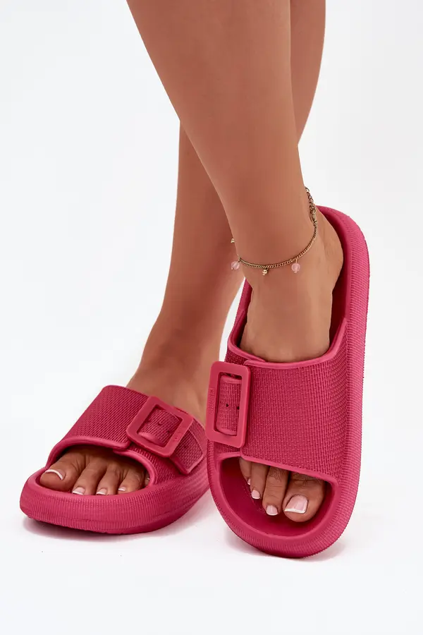 BIG STAR SHOES BIG STAR SHOES Дамски Платформени Сандали От Пяна С Катарама Big Star