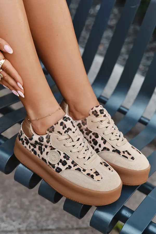 BIG STAR SHOES BIG STAR SHOES Дамски спортни обувки на платформа пантери Big Star