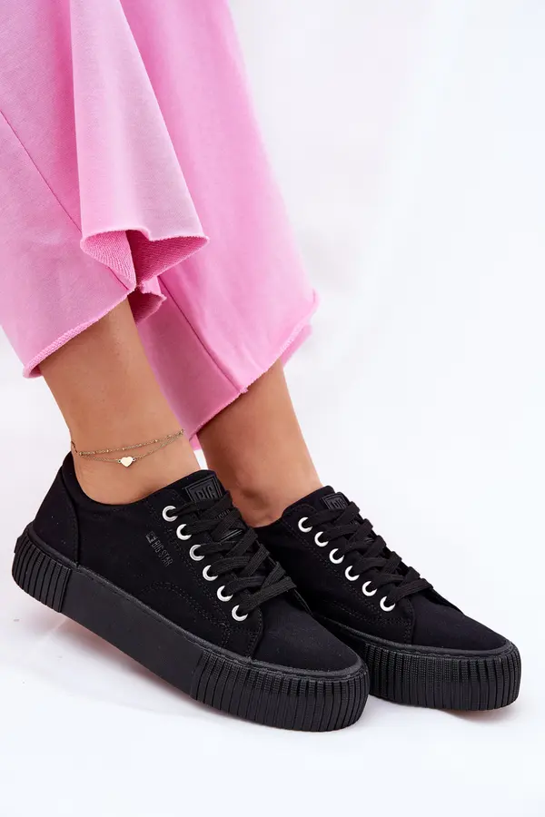 BIG STAR SHOES BIG STAR SHOES Дамски Текстилни Кецове Big Star