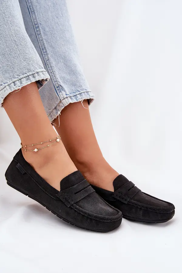BIG STAR SHOES BIG STAR SHOES Дамски велурени мокасини Big Star