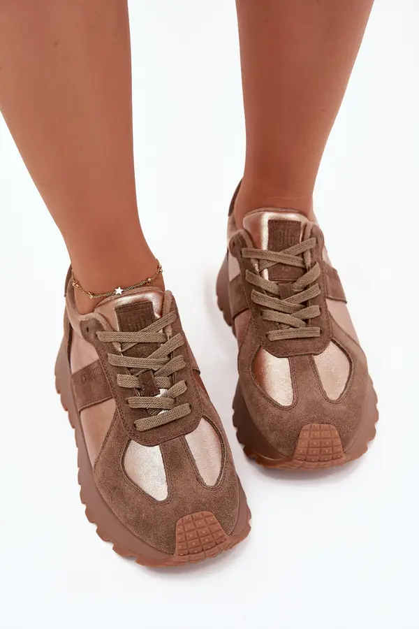 BIG STAR SHOES BIG STAR SHOES Дамски Зимни Маратонки На Платформа Big Star