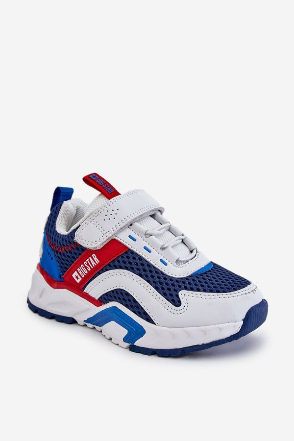 BIG STAR SHOES BIG STAR SHOES Детски спортни обувки с велкро голяма звезда