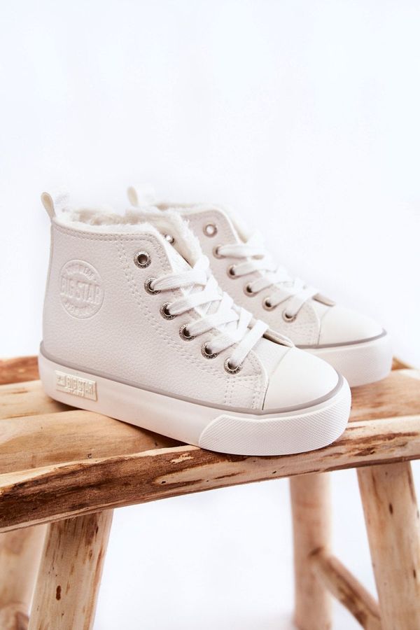 BIG STAR SHOES BIG STAR SHOES Детски високи кецове с цип Big Star