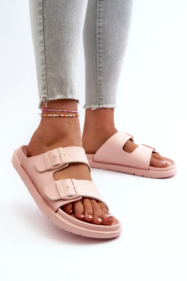 BIG STAR SHOES BIG STAR SHOES Леки дамски дунапренени джапанки с катарами Big Star